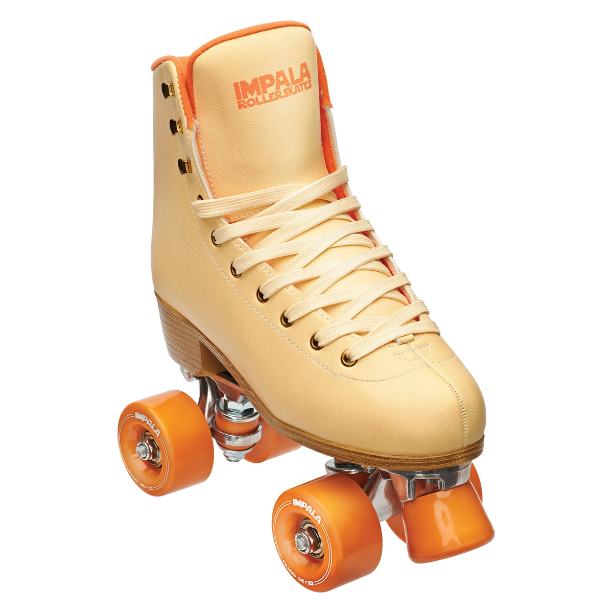 Rose Gold Holographic Vegan Impala Roller Skates