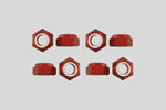 Komplex - Axle Lock Nuts (Red Ergal)