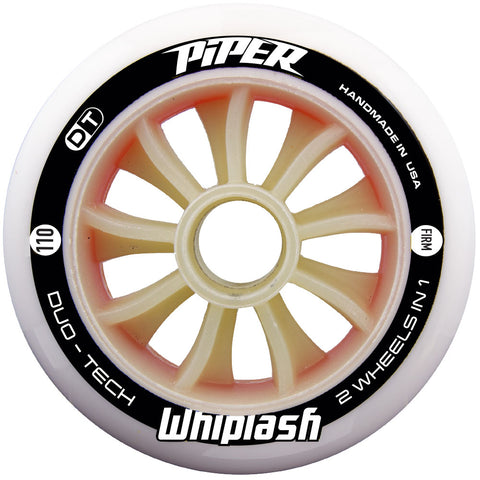 Piper - Whiplash Divergent - Indoor Inline Speed Wheels - 110mm / 100mm