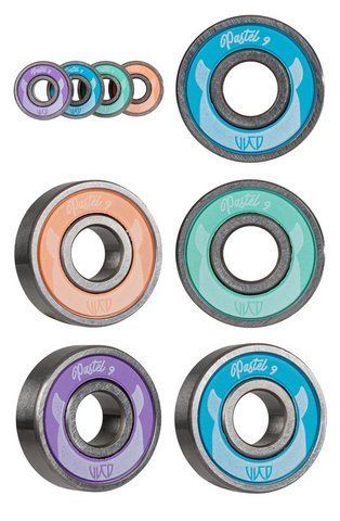 Powerslide - Wicked Bearing - Pastel (ABEC 9) - 16-pack (8mm only)