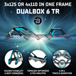 Cádomotus Dualbox6TR - Inline Speed Frame - 4x110 and 3x125