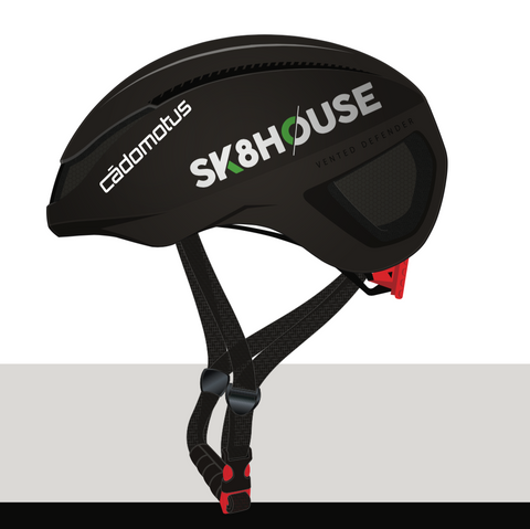 Cádomotus / Sk8House - Omega Aero Helmet - Matt Black
