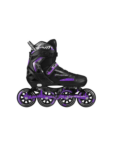Canariam - Roller Purple / Black Adjustable Inline Skate