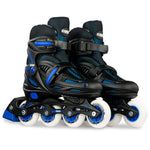 Crazy - 148 Adjustable Inline Skate - Black / Blue