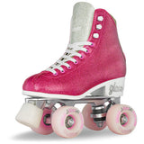 Crazy - Disco Glam - Retro Skates - Pink / Silver