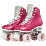 Crazy - Disco Glam - Retro Skates - Pink / Silver