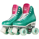 Crazy - Disco Glam - Retro Skates - Teal / Pink