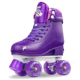 Crazy - Glitter Pop Adjustable Quad Skates - Purple