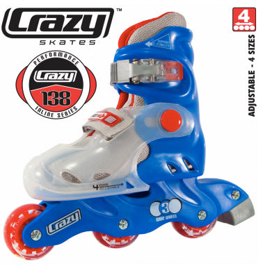 Crazy - 138 Adjustable Inline Skate