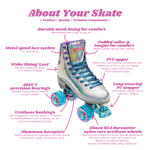 Impala Rollerskate - Pink / Yellow