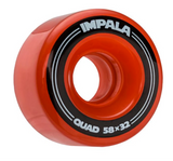 Impala Wheels - Red - 4 Pack