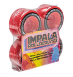 Impala Wheels - Red - 4 Pack