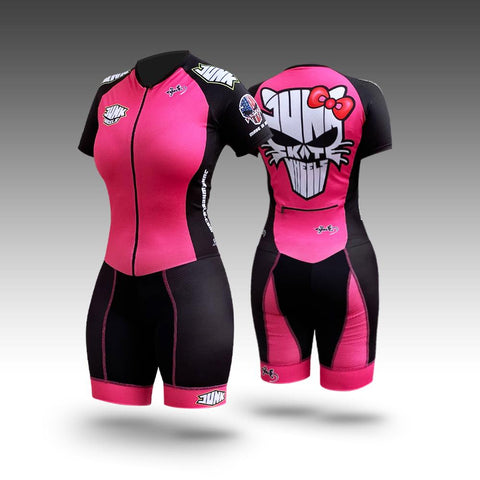 Junk - Bad Kitty - Pink Pro Racing Suit (Short Sleeve)