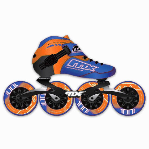 MX-J Speed Skate Package - Orange (Junior)