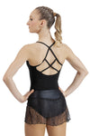 Primavera Training Skirt - Black Italian Lace