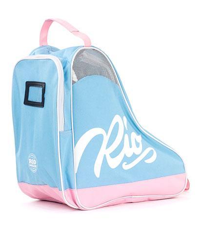 Rio Roller - Script Skate Bag - Blue / Pink