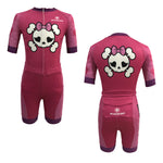 Roadstar - Kids Skull Training Skin Suit - (Blue or Pink)