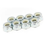 Roll-line - Axle Lock Nuts (Silver)