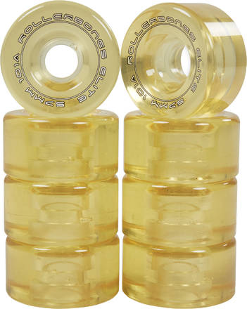 Rollerbones - Art Elite Competition Wheel - 101a - Whiskey Clear_8pk
