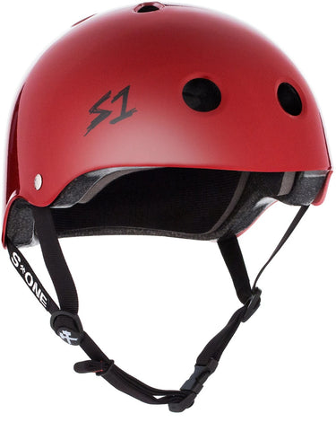 S-One Lifer Helmet - Blood Red Gloss (AUS/NZ Certified)