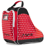 SFR - Designer Skate Bag - Red and White Polka Dot