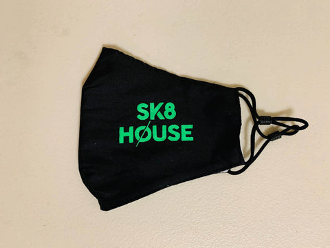 Sk8House - Double Layer Cotton Fit Face Mask