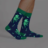 SOCK IT TO ME - Arch-Eology Crew Socks - GLOW IN THE DARK!