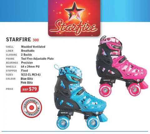 Starfire 300 - Adjustable Girl's and Boy's Skates