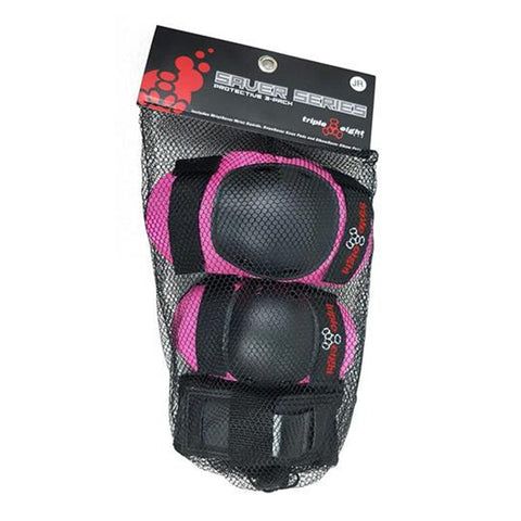 Triple Eight - Junior Protection Tri-Pack (Pink)